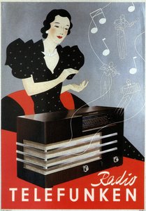 Radio Telefunken, 1935 tekijältä Unbekannt