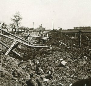 Rautatie, Somme, Pohjois-Ranska, c1914-c1918 tekijältä Unbekannt