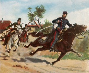 Kreivi Zeppelinin tiedustelumatka Schirlenhofissa, 26. heinäkuuta 1870, 1936. tekijältä Unbekannt