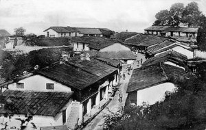 Rykmenttibasaari, Ranikhet, Uttaranchal, Intia, 1900-luvun alku tekijältä Unbekannt
