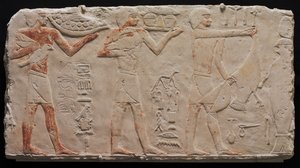 Kolmen uhrinantajan helpotus, n. 2311-2281 eaa. tekijältä Unbekannt