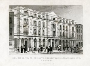 Religious Tract Societys Repository, Paternoster Row, Lontoo, 18th century tekijältä Unbekannt