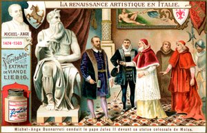 Renessanssin taide Italiassa: Michelangelo, 1900 tekijältä Unbekannt