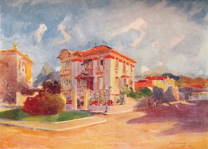 Asuinpaikka H.E. DR. Pedro de Toledo, entinen maatalousministeri, Avenida Beira maaliskuu, 1914 tekijältä Unbekannt