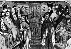 Richard II:n eroaminen, 1399, 1902-1905 tekijältä Unbekannt