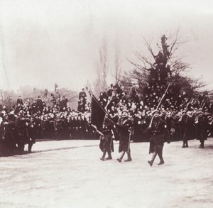Belgialaisten paluu Liégeen, Belgiaan, 1914-1918 tekijältä Unbekannt