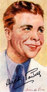 Richard Ewing Dick Powell, 1904-1963, yhdysvaltalainen laulaja, näyttelijä, tuottaja ja ohjaaja, 1900-luku tekijältä Unbekannt