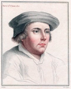 Richard Rich 1496-1567, englantilainen lakimies ja valtiomies tekijältä Unbekannt