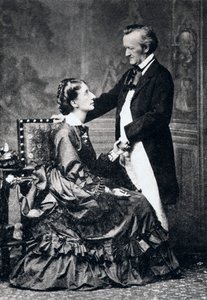 Richard ja Cosima Wagner, 1800-luvun loppu tekijältä Unbekannt