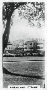 Rideau Hall, Ottawa, Kanada, 1920-luku tekijältä Unbekannt