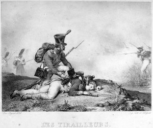 Kiväärit, 1800-luku tekijältä Unbekannt