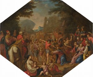 Tie Golgatalle, 16151620. tekijältä Unbekannt
