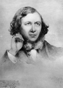 Robert Browning, brittiläinen runoilija, 1859 tekijältä Unbekannt