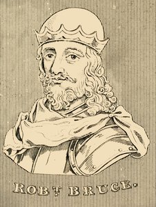 Robert Bruce, 1274-1329, 1830. tekijältä Unbekannt