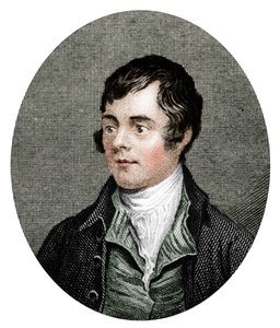 Robert Burns, skotlantilainen runoilija, 1877 tekijältä Unbekannt