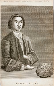 Robert Short, lääketieteellinen uteliaisuus, n. 1750-luku tekijältä Unbekannt