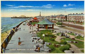 Rockery Promenade, Blackpool, Lancashire, 1940 tekijältä Unbekannt