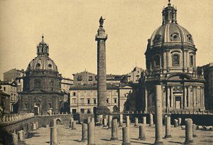 Roma - Trajanuksen pylväs, 1910 tekijältä Unbekannt