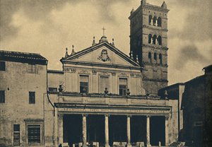 Roma - Pyhän Cecilian kirkko, 1910 tekijältä Unbekannt