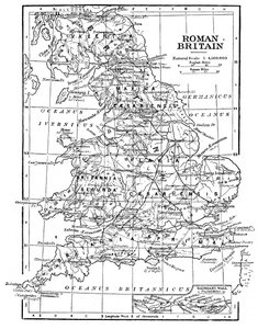 Roomalainen Britannia, vuodelta 1920 tekijältä Unbekannt
