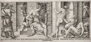 Roman Charity, 1500-luku. tekijältä Unbekannt