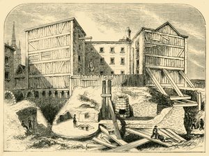 Rooman jäännökset löydettiin Billingsgatesta vuonna 1872. tekijältä Unbekannt