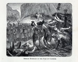 Roomalaiset nöyrtyivät Caudiumin solassa, 1882 tekijältä Unbekannt