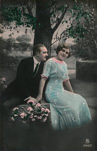 Romanttinen postikortti, v1910 tekijältä Unbekannt