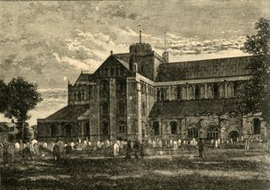 Romsey Abbey, 1898. tekijältä Unbekannt
