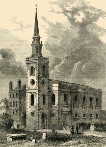 Rotherhithen kirkko, 1750, n. 1878. tekijältä Unbekannt