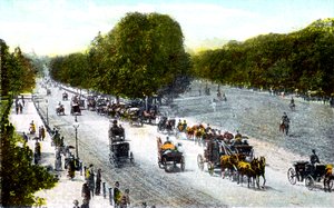 Rotten Row, Hyde Park, Lontoo, 1900-luku tekijältä Unbekannt