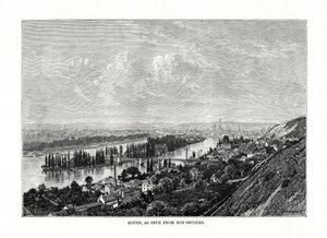 Rouen, Normandia, Ranska, 1879 tekijältä Unbekannt