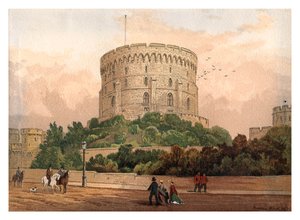 Pyöreä torni, Windsor, 1880 tekijältä Unbekannt