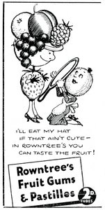Rowntrees Fruit Gums and Pastilles, 1938 tekijältä Unbekannt