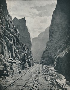 Arkansasin kuninkaallinen rotko, vuodelta 1897. tekijältä Unbekannt