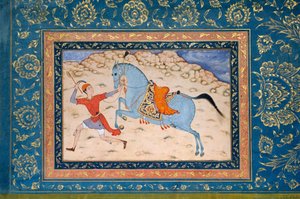 Kuninkaallinen hevonen ja juoksija, 1500-1600-luku. tekijältä Unbekannt