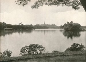 Royal Lakes, Rangoon, 1900. tekijältä Unbekannt