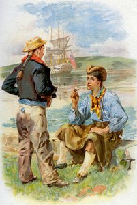 Kuninkaallisen laivaston merimiehet, 1700-luku c1890-c1893 tekijältä Unbekannt