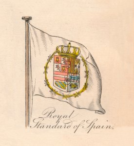 Espanjan kuninkaallinen standardi, 1838 tekijältä Unbekannt
