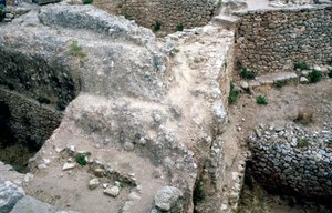 Esihistoriallisen kreikkalaisen Mycenaen kaupungin rauniot tekijältä Unbekannt