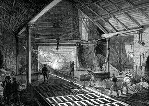 Sulan raudan juokseminen sioihin, c1880 tekijältä Unbekannt