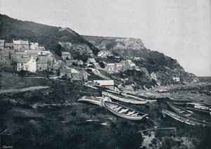 Runswick - Kylä kallioilla, 1895 tekijältä Unbekannt