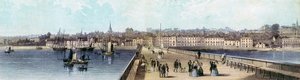 Ryde laiturilta, Isle of Wight, 1800-luku tekijältä Unbekannt