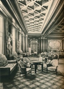 S. S Ile de France, Grand Salon, 1927 tekijältä Unbekannt