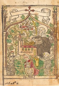 Saint Alto, Saint Bridget ja Mariamunsterin perustajat, n. 1500. tekijältä Unbekannt
