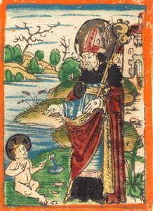 Saint Augustine, 14801490. tekijältä Unbekannt
