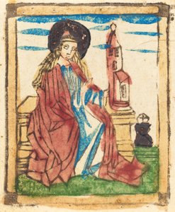 Saint Barbara, 14601470. tekijältä Unbekannt