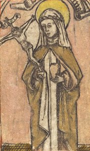 Saint Bridget, n. 14601470. tekijältä Unbekannt