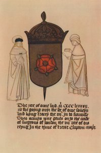 Saint Cosimo ja Saint Damian, parturikirurgien suojeluspyhät, 1400-luku, 1948. tekijältä Unbekannt