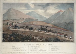 Pyhä Helena, 9. toukokuuta 1821, 1839 tekijältä Unbekannt